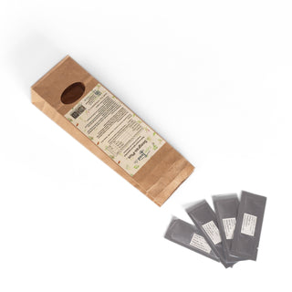 Eine offene Packung Seegras-Plus