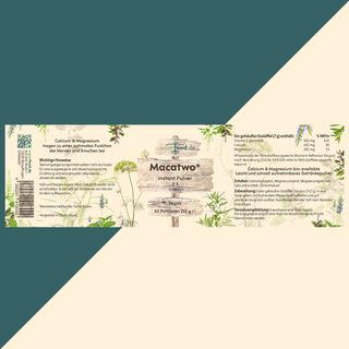 Macatwo - Calcium-Magnesium Instant Pulver 1:2