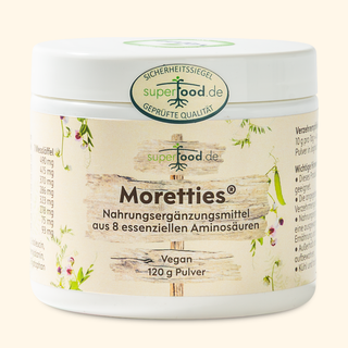 Moretties® Pulver – MHD überschritten (05/2026)