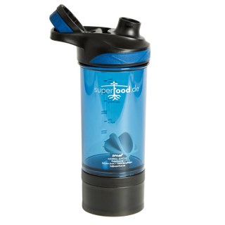 Shaker mit Pulver- und "geheim" Fach