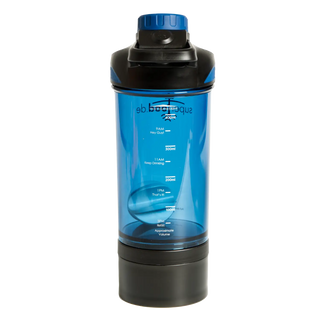 Shaker mit Pulver- und "geheim" Fach